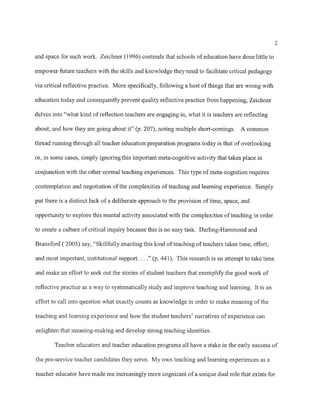 Critical reflection1