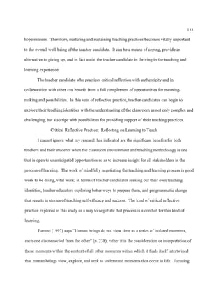 Critical reflection1