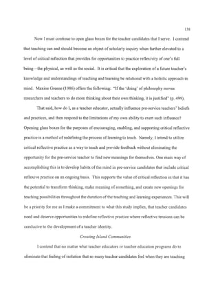 Critical reflection1