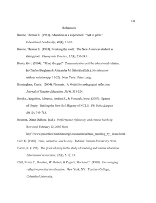 Critical reflection1