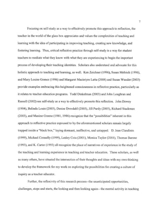 Critical reflection1