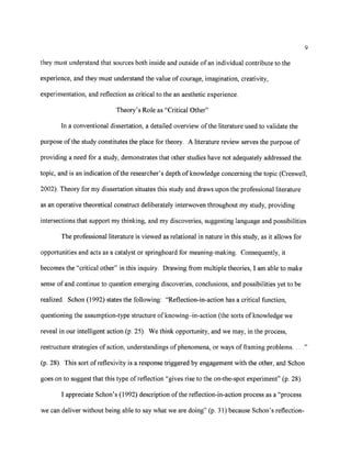 Critical reflection1