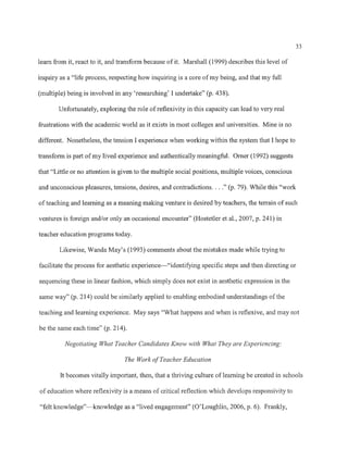 Critical reflection1