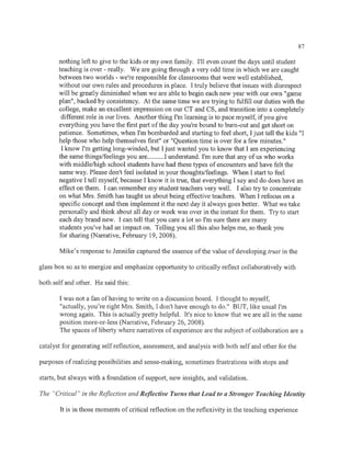 Critical reflection1