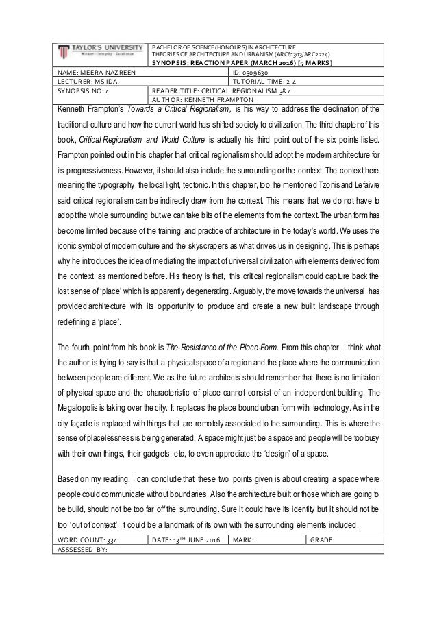 Modern Architecture Kenneth Frampton contemporary modern architecture kenneth frampton summary a Modern Architecture Kenneth Frampton contemporary modern architecture kenneth frampton summary a