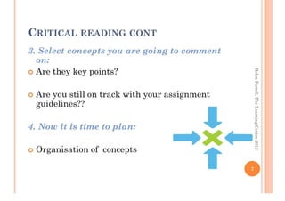 Critical Review | PPT