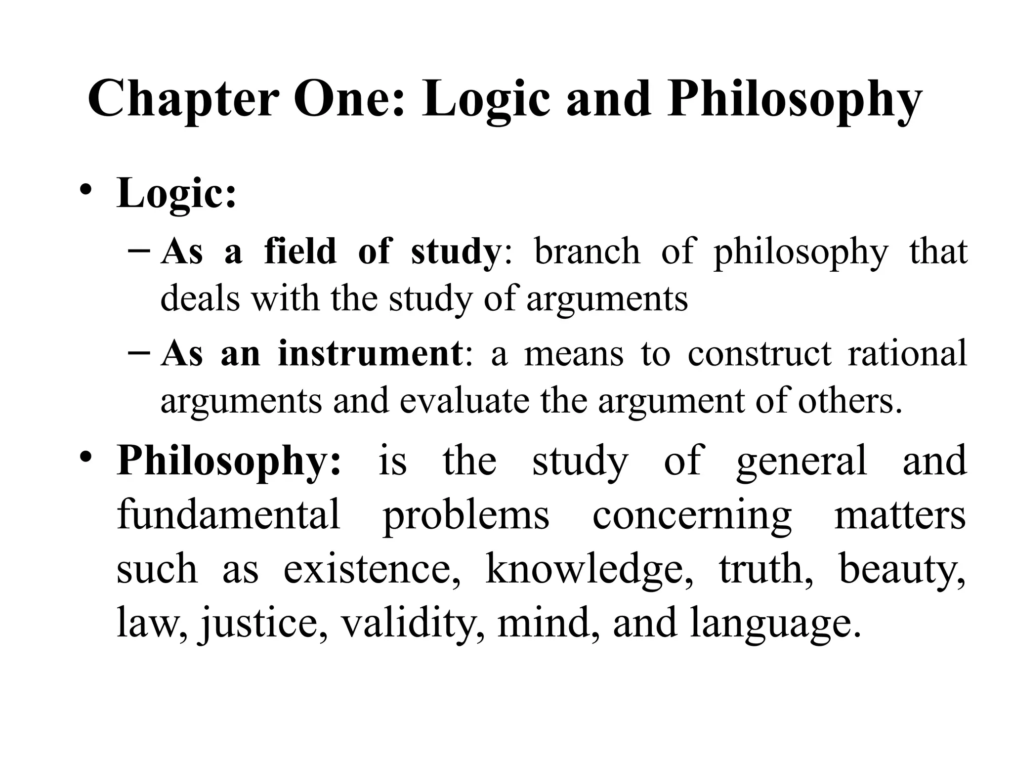 Logic and Critical thinking Short Notes.pptx