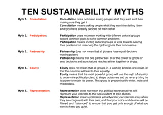 Critical Sustainability