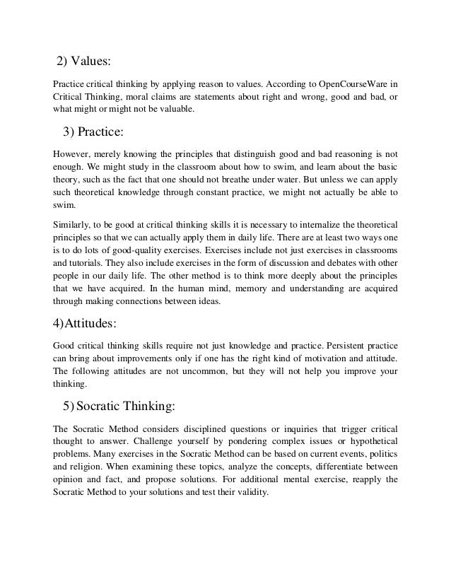 8 characteristics of critical thinking image
