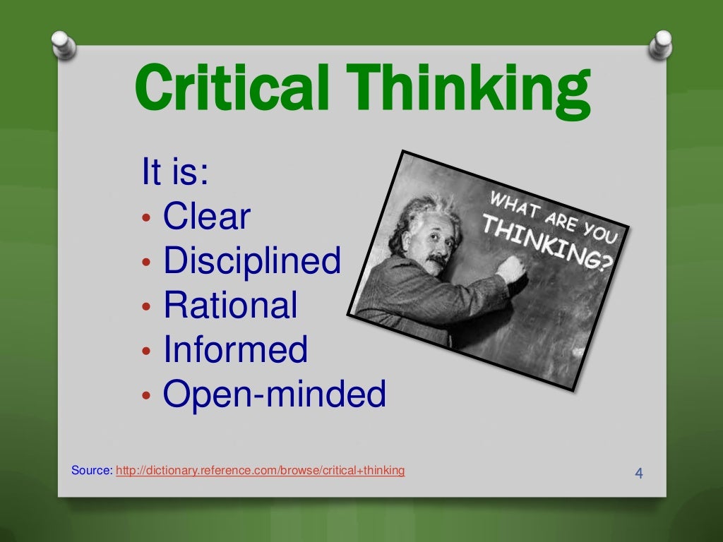 Examples of critical thinking in the workplace picture