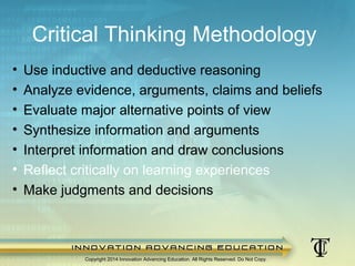 Critical Thinking | PPT