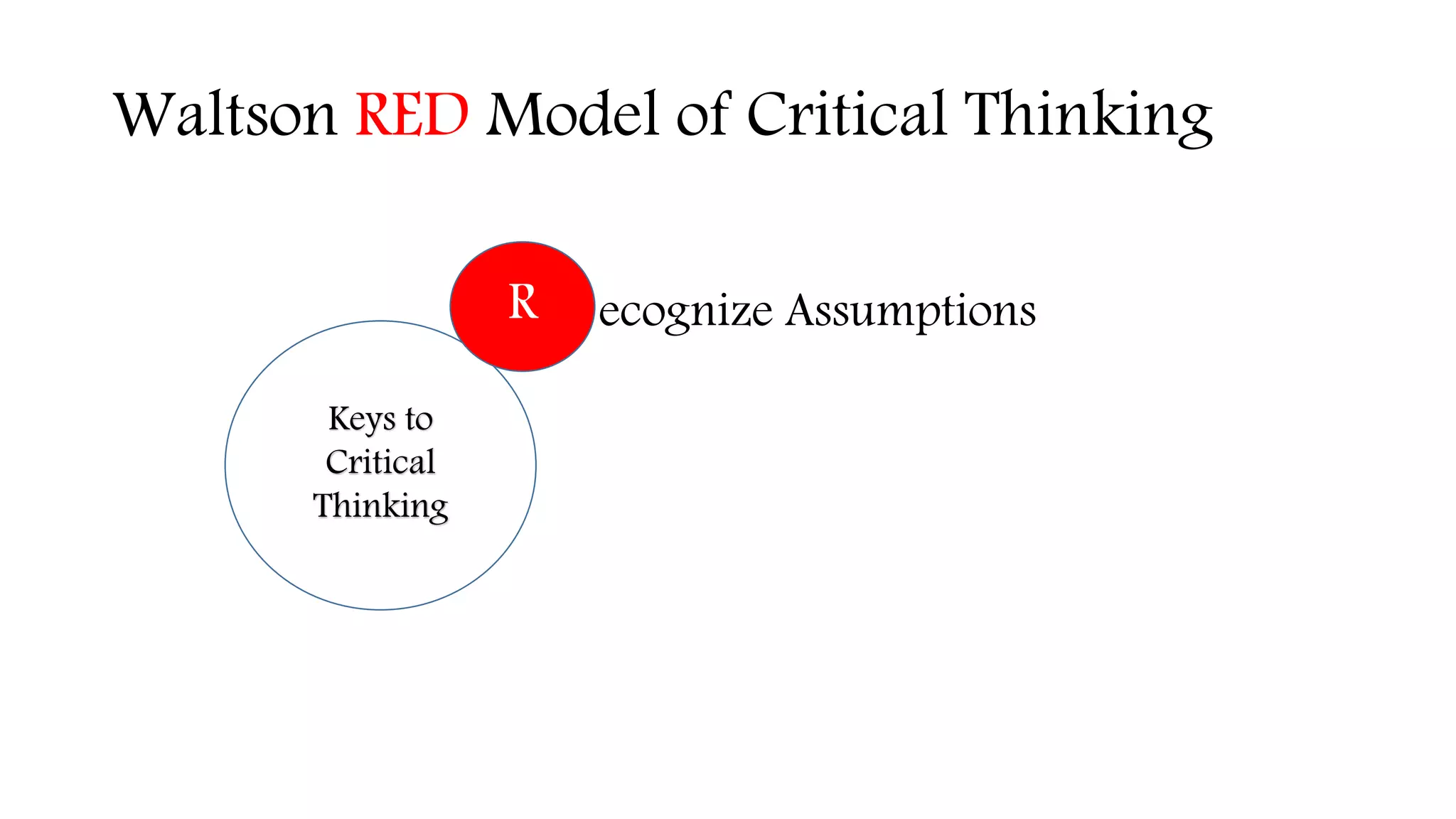 Critical thinking | PPTX