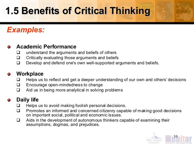 Critical thinking rules image
