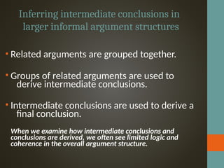 Informal Arguments CriticalThinking.Importance of critical thinking | PPTX