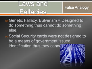 Bulverism Examples Got Logic? Critical Thinking, Logical Structures and Logical Fallacies ...