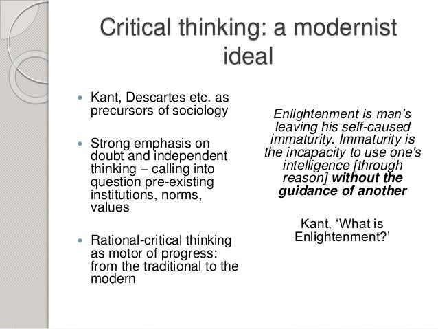 critical thinking in sociology
