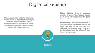 Critical thinking and digital education