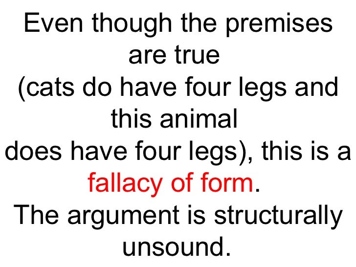 Critical thinking fallacies