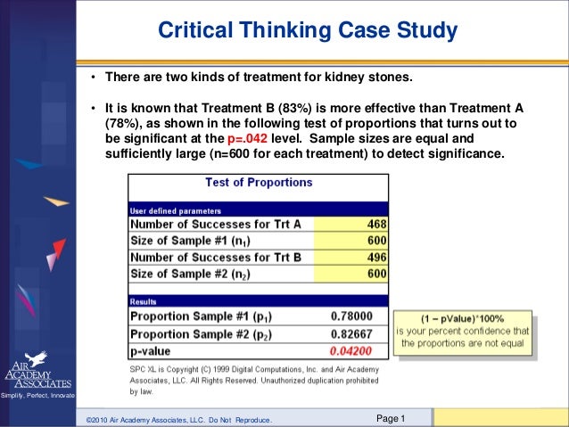 kidney stone case study slideshare