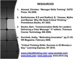 Critical thinking communication image