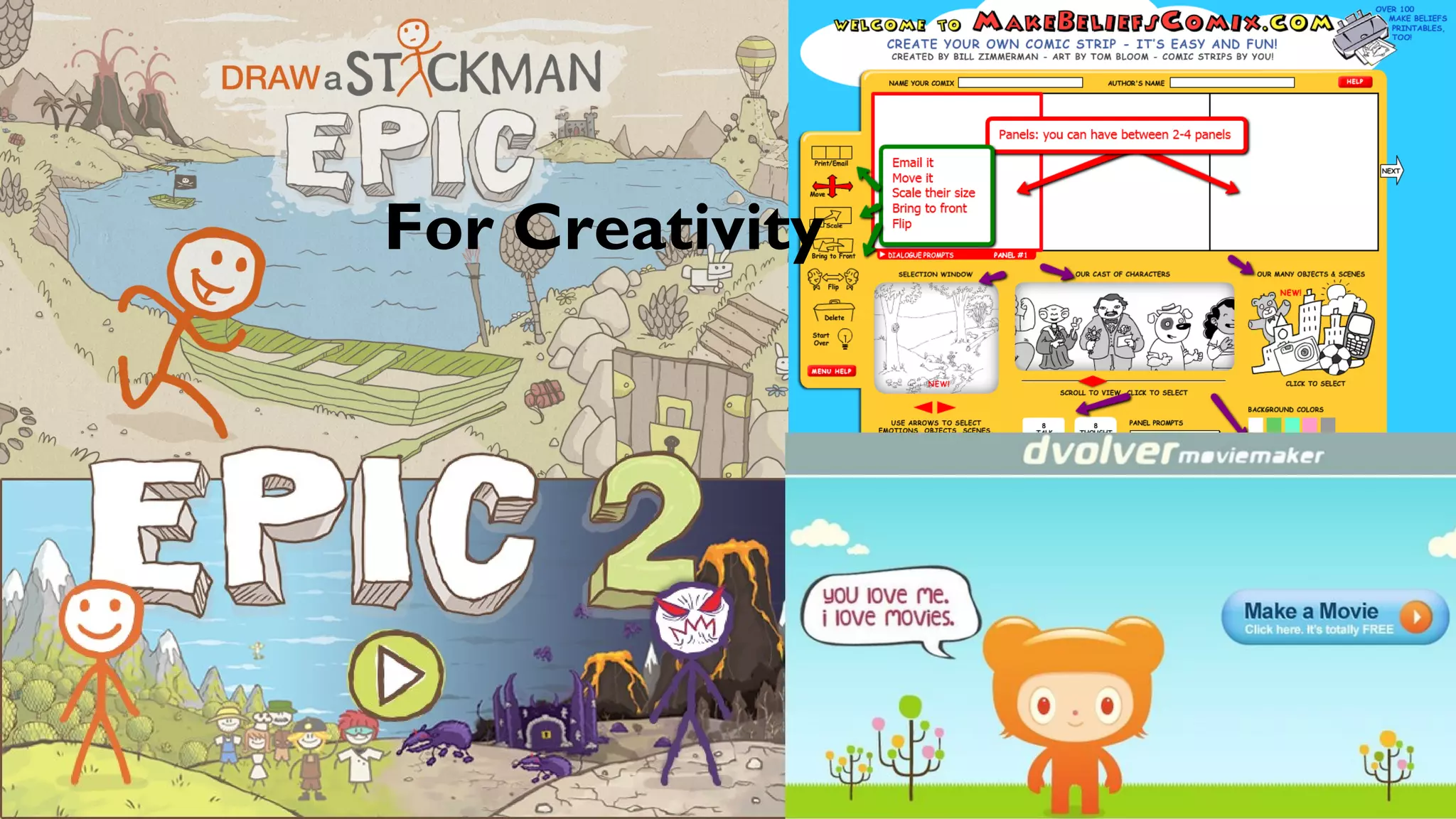 For Creativity
For Creativity
 