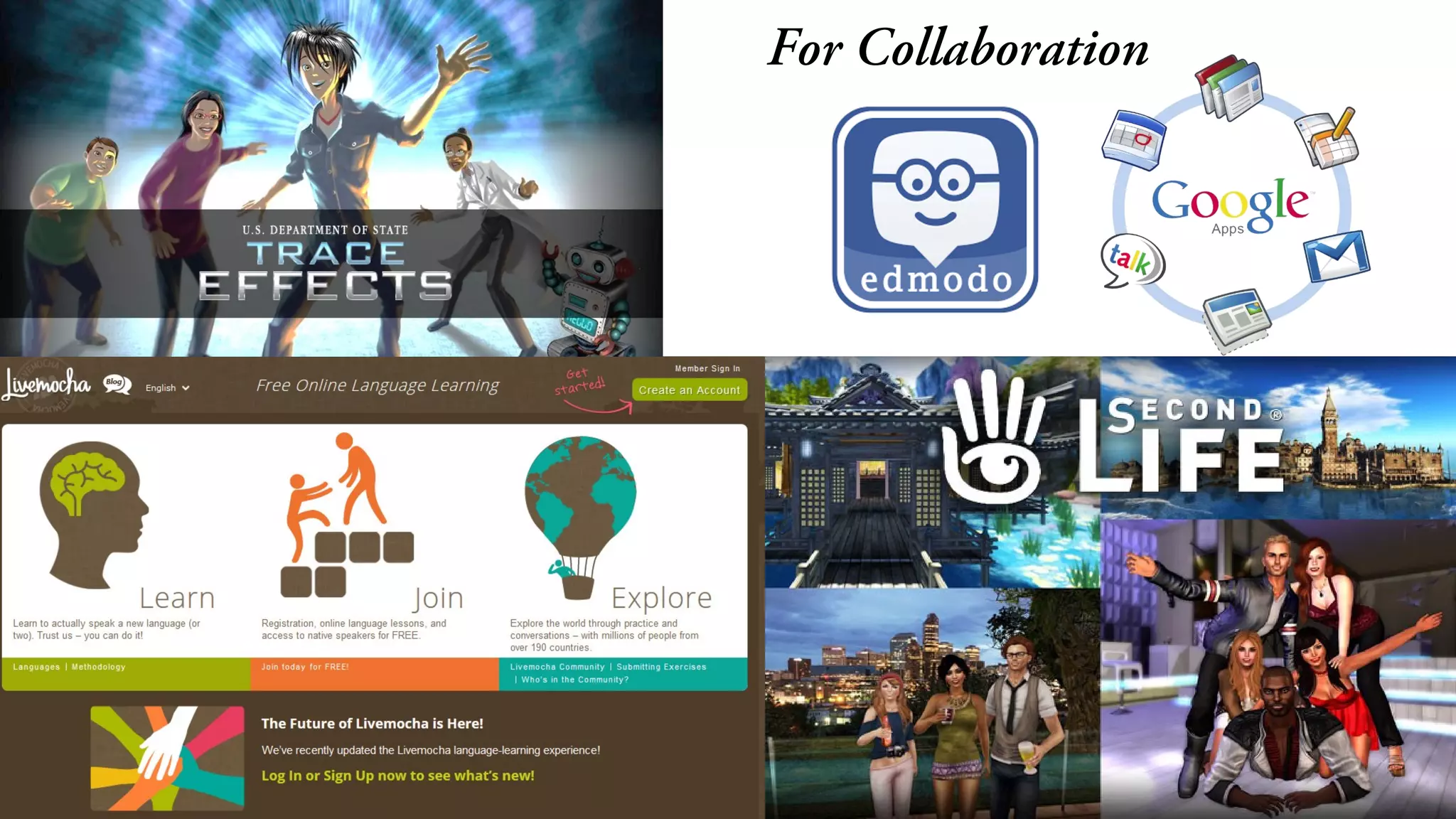 For Collaboration
 