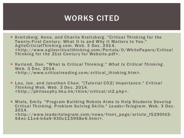 Critical thinking group image