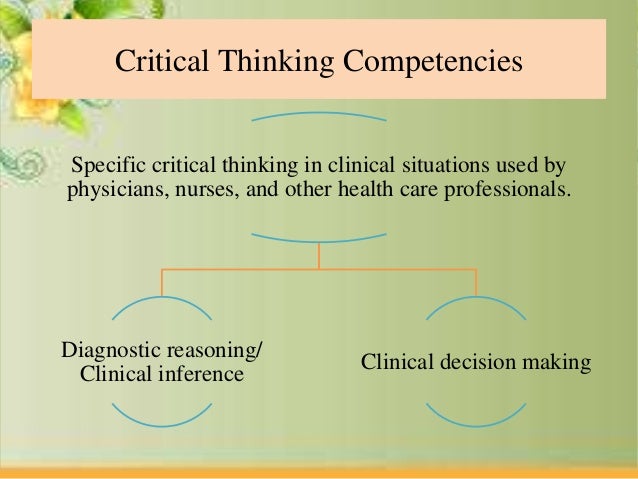8 components of critical thinking