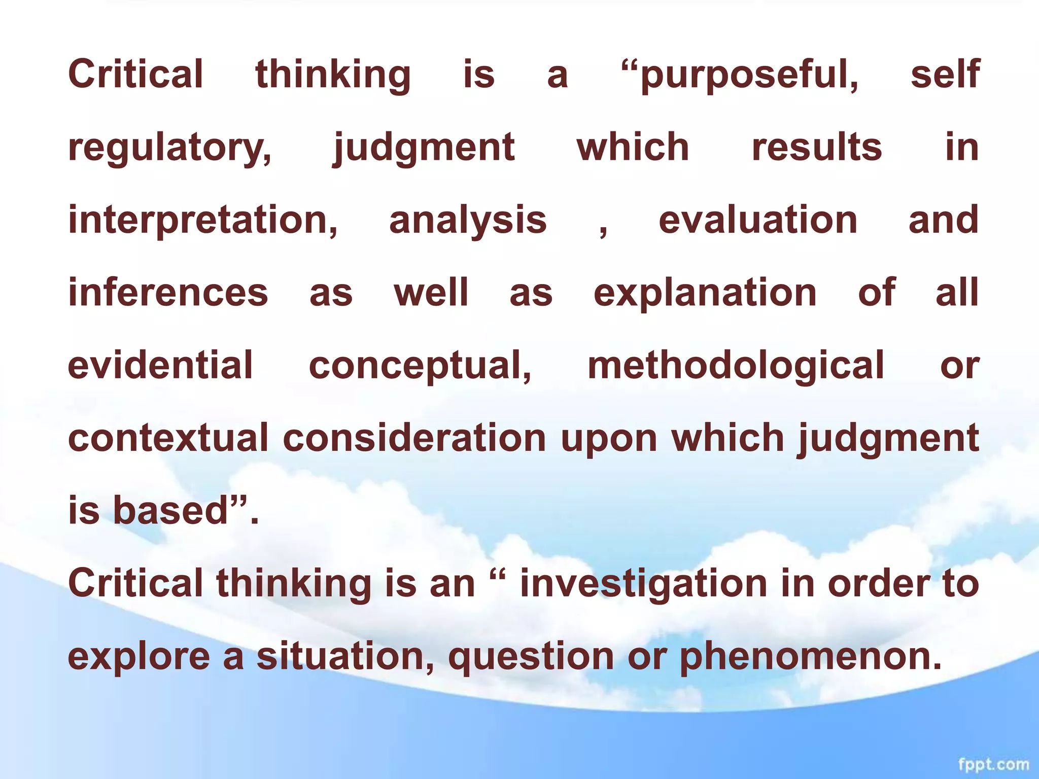 critical thinking in nursing process.ppt