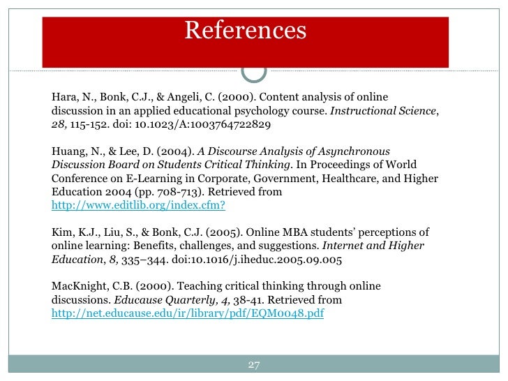 Critical thinking course description