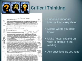 Learning 101: Critical Thinking | PPTX