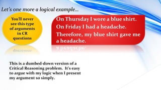 Critical thinking or critical reasoning | PPT