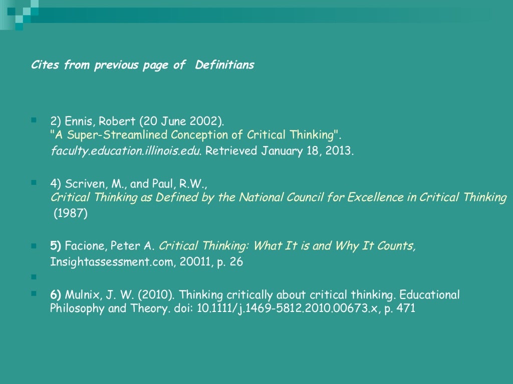 Critical thinking presentation ppt image