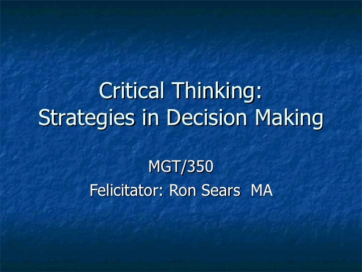 Critical thinking ppt download image