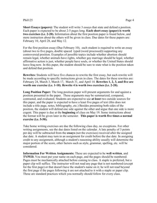 Critical Thinking syllabus | PDF