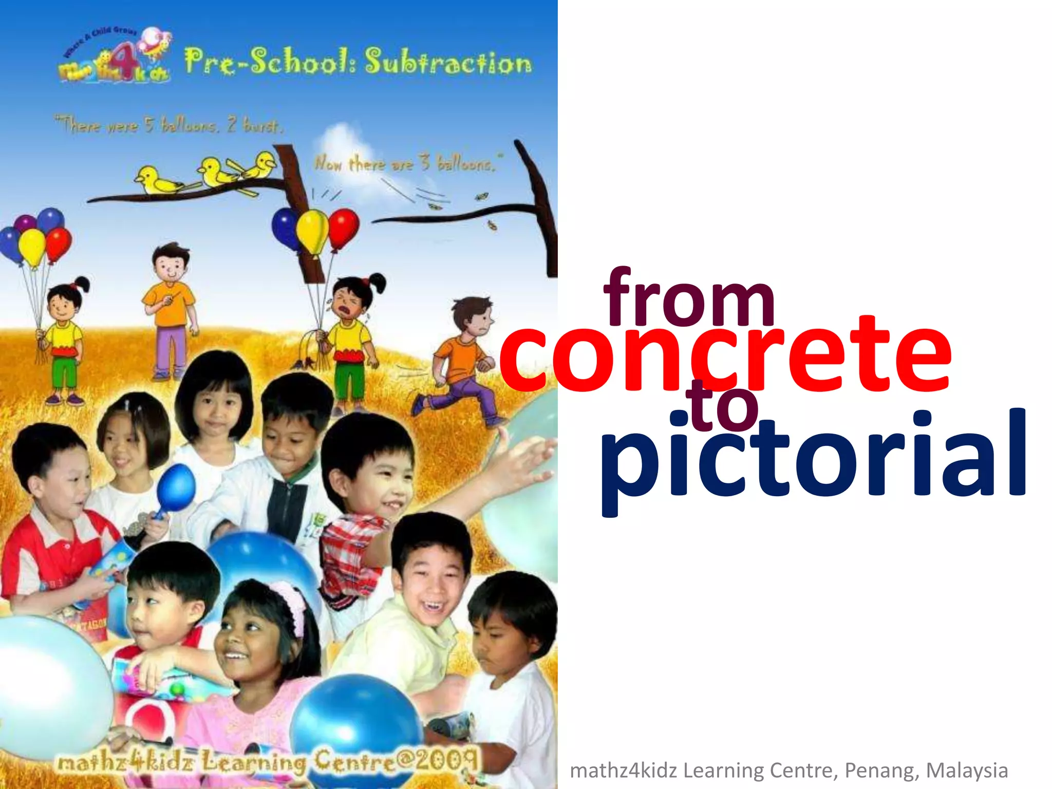 fromconcretetopictorialmathz4kidz Learning Centre, Penang, Malaysia