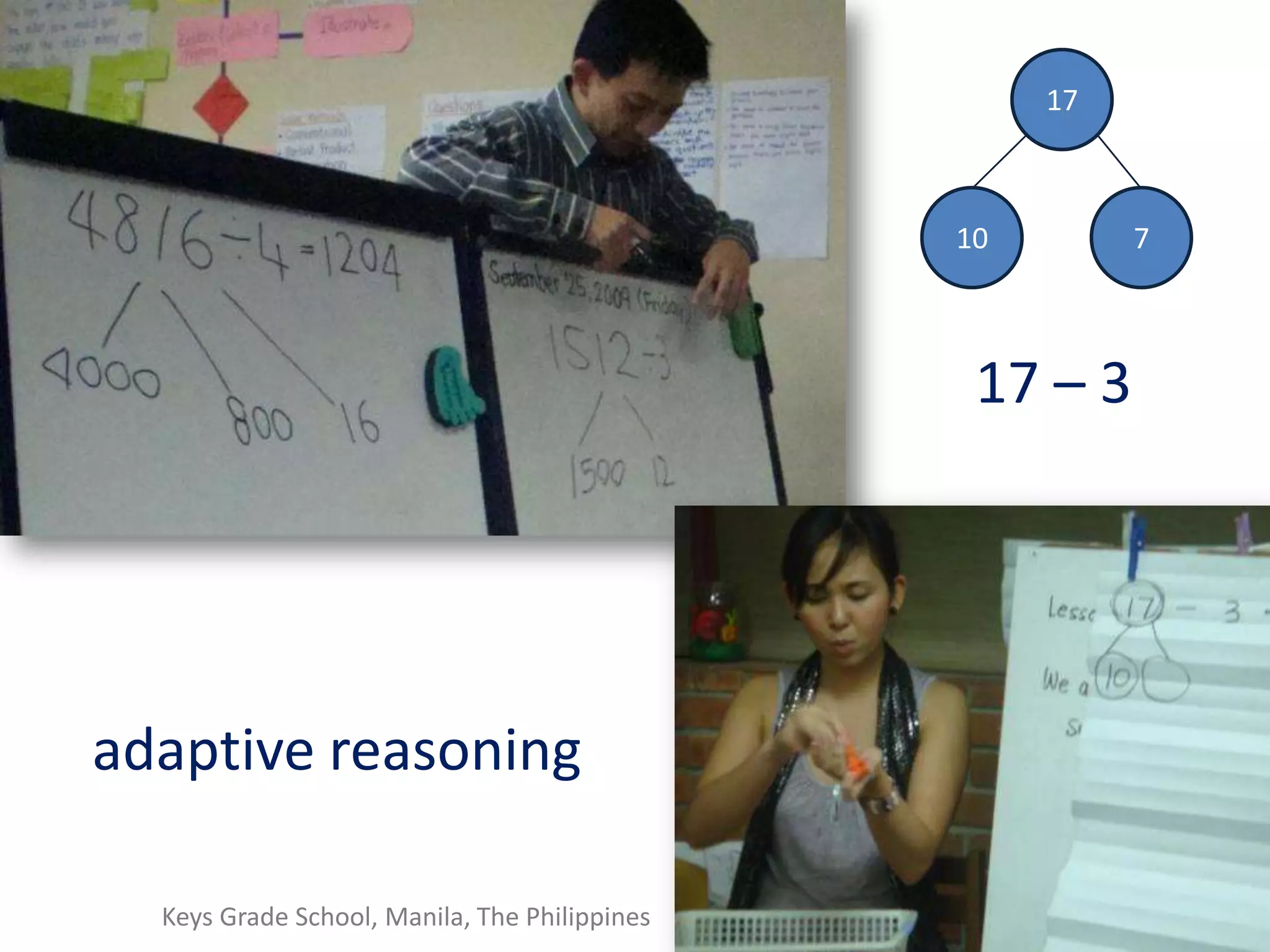1771017 – 3 adaptive reasoningKeys Grade School, Manila, The Philippines