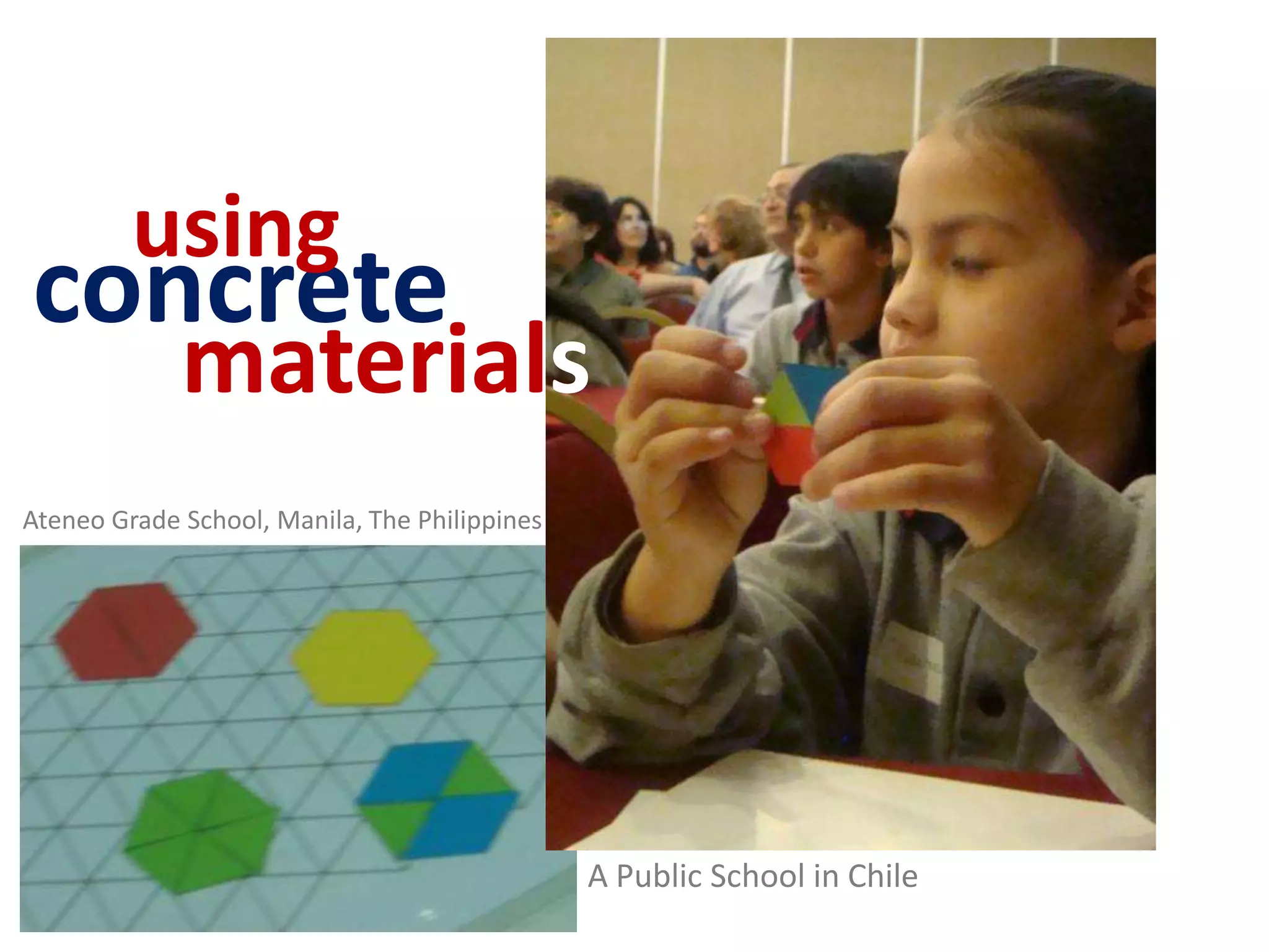 usingconcretematerialsAteneo Grade School, Manila, The PhilippinesA Public School in Chile