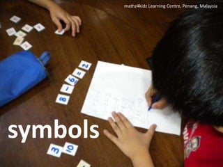 mathz4kidz Learning Centre, Penang, Malaysiasymbols