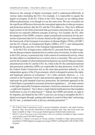 Critical views on the phenomenon of EU digital sovereignty through the ...