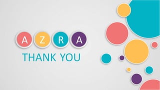 A Z R A
THANK YOU
 