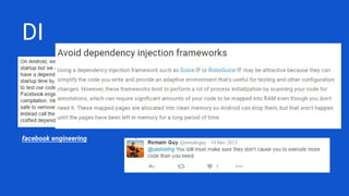 DI
facebook engineering
 
