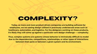 Reviews Complexity Critique complex product - Product Analysis.pdf