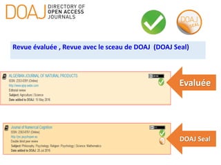 Evaluée
Revue évaluée , Revue avec le sceau de DOAJ (DOAJ Seal)
DOAJ Seal
 