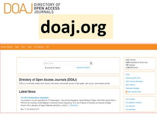 doaj.org
 