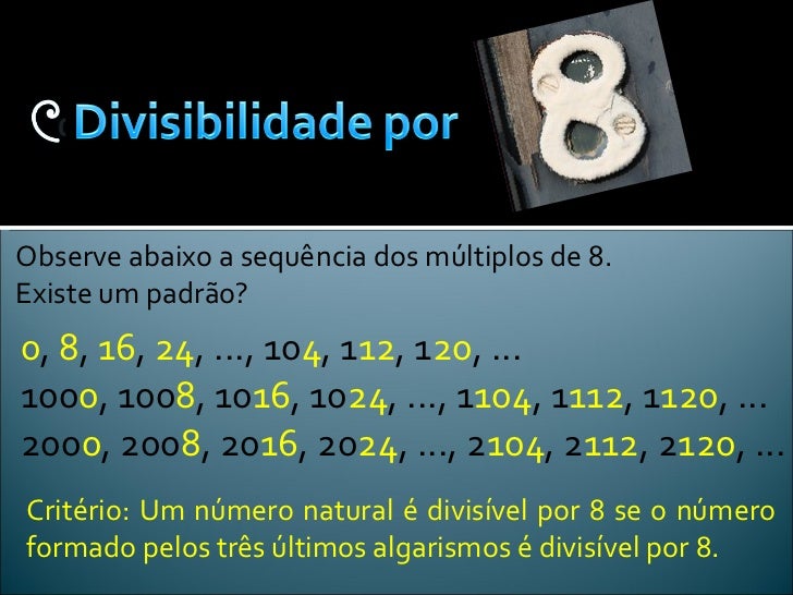 Divisibilidade Por 8 _ Divisibilidad de 8: ejemplos – DBKU