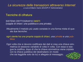 che il messaggio sia identico a quello spedito dal mittente,  