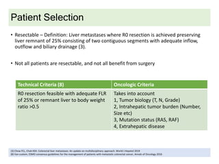 Resectable Meaning Multidisciplinary Approach to Colorectal Liver Metastases | PPTX
