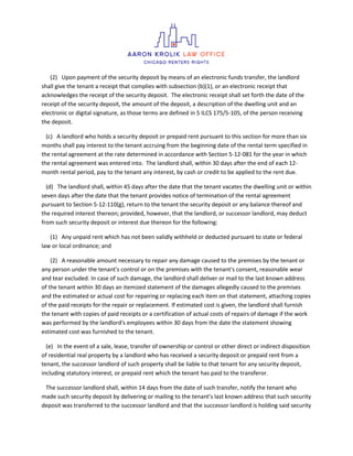 Chicago Residential Landlord &amp; Tenant Ordinance Full Version | Aaron ...
