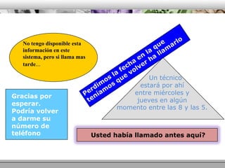 Es necesario comunicar a los clientes lo que hacen las empresas, para que estos, sepan de manera clara qué se les ofrece. 